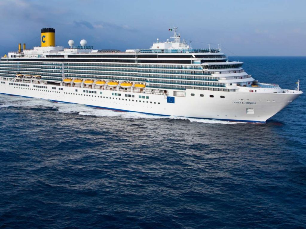 the cruise ship costa Luminosa