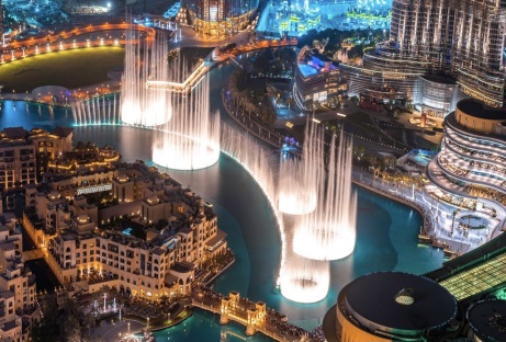 The Dubai Fountain | Amazing show + beautiful song - YouTube